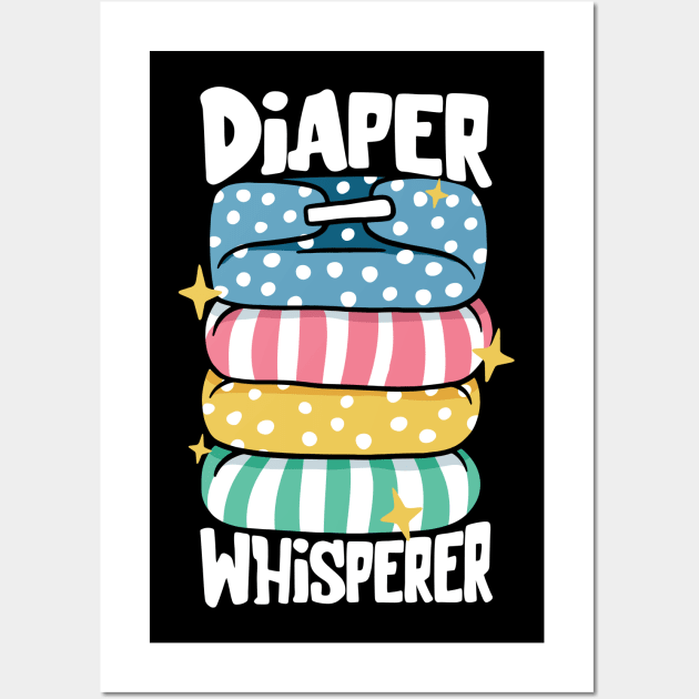 Diaper Whisperer - Diaper Changing Wall Art by Modern Medieval Design